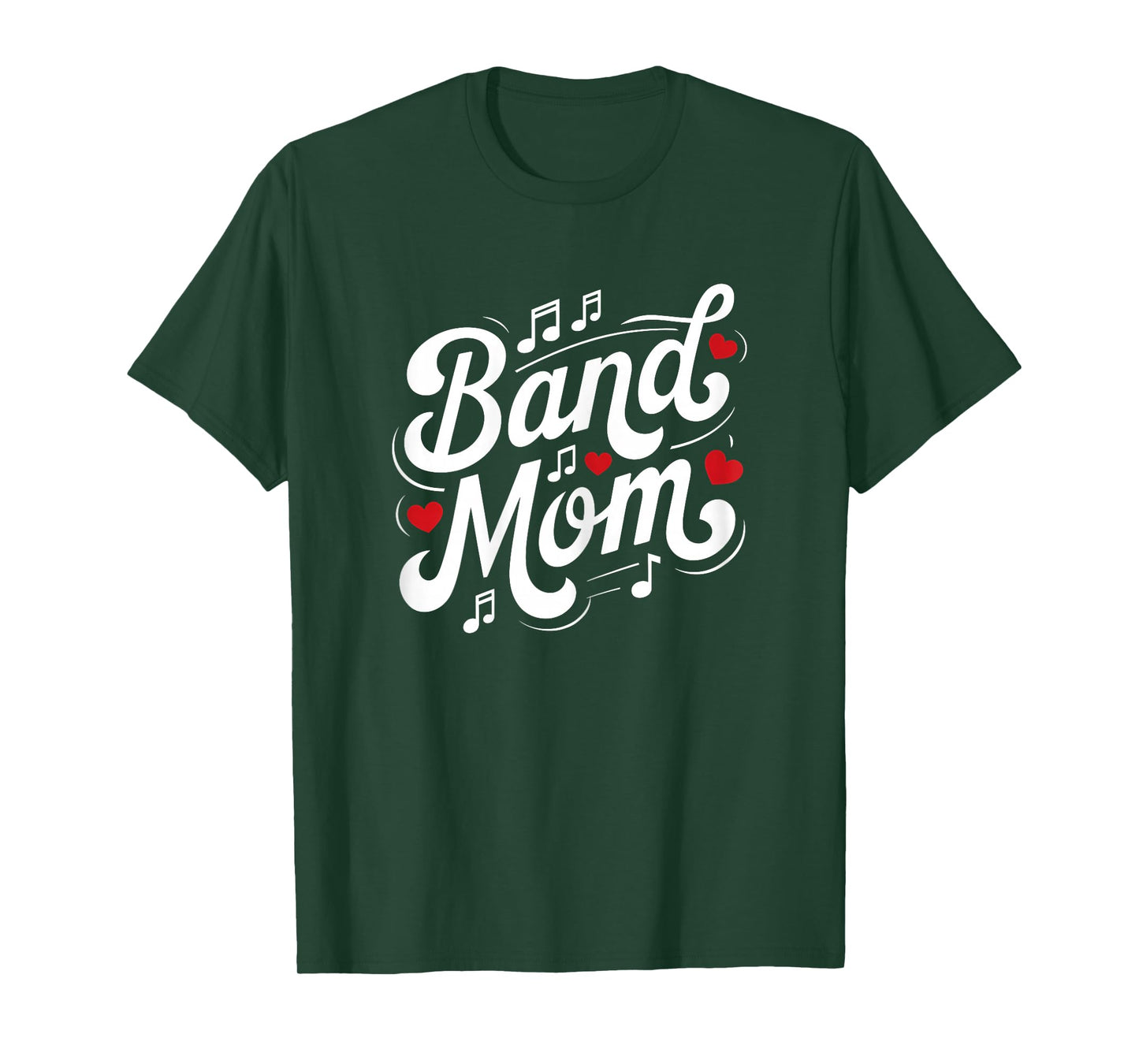 Band Mom Cute School Marching Band Mother Women's T-Shirt