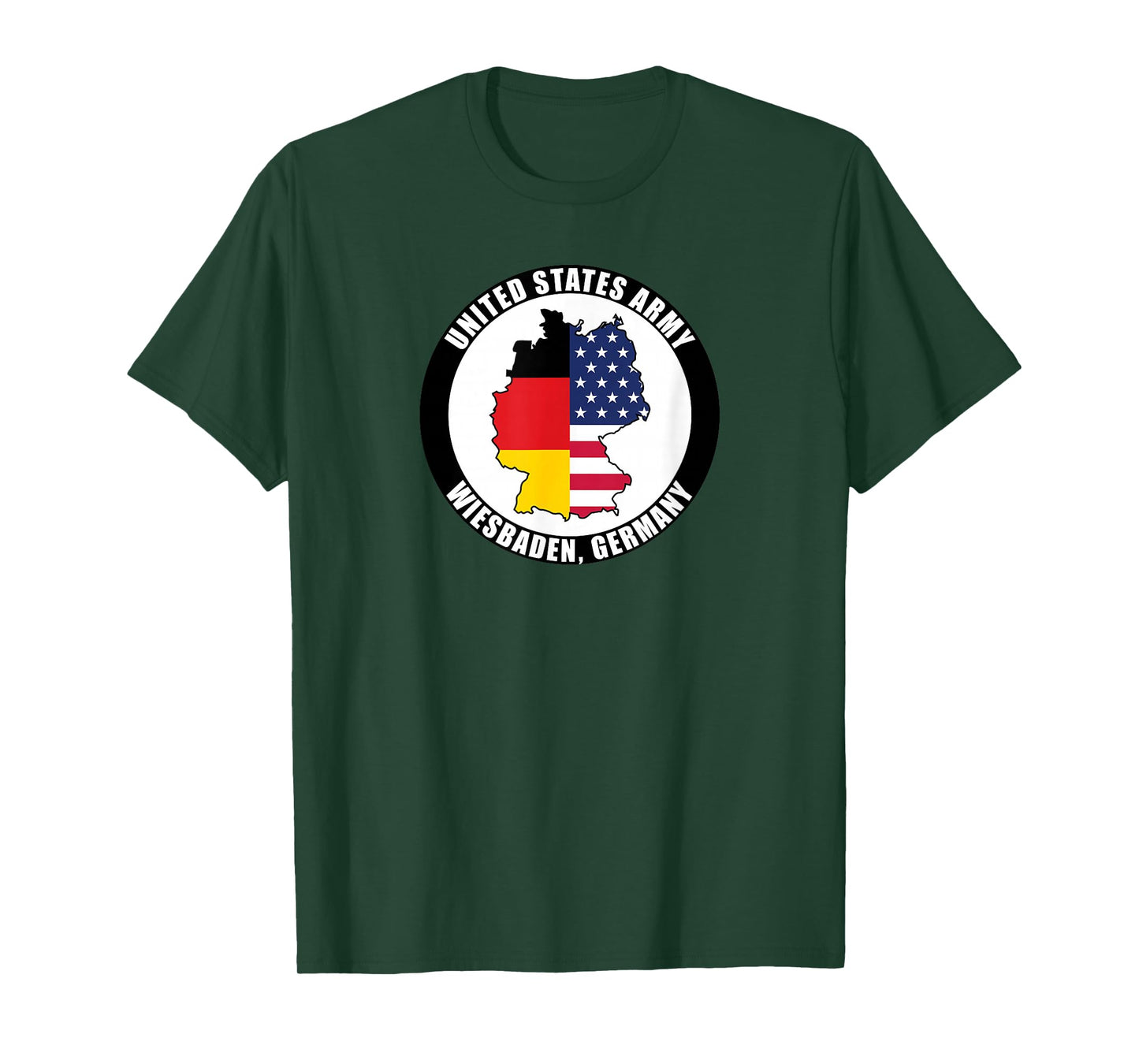 Wiesbaden Germany United States Army Military Veteran Gift T-Shirt