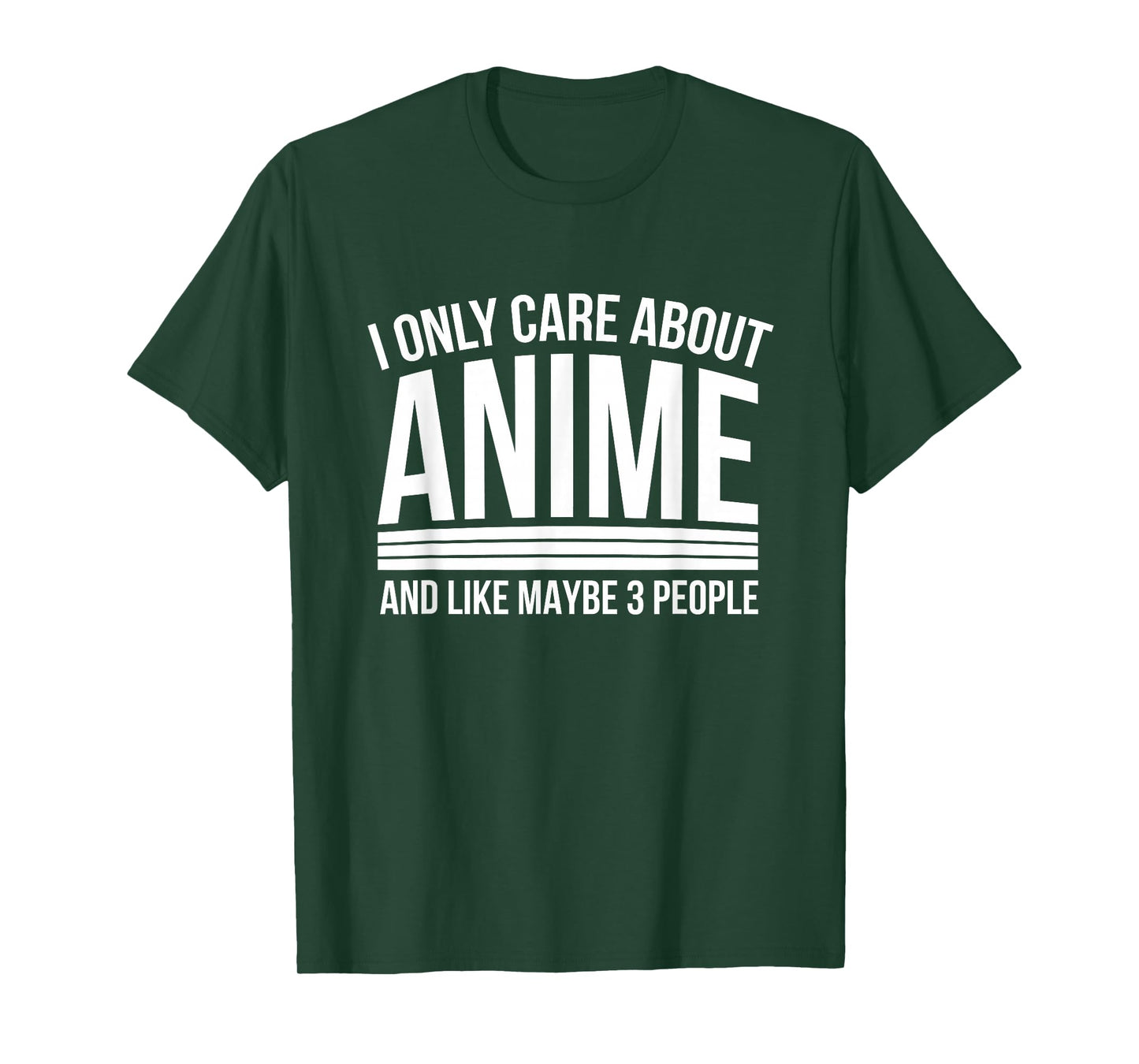 I Only Care About Anime Shirts, Anime Manga Lovers Gifts T-Shirt
