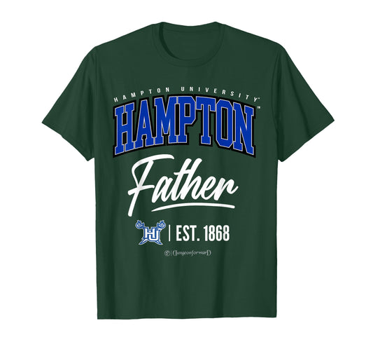 Hampton University - HU HBCU Father T-Shirt