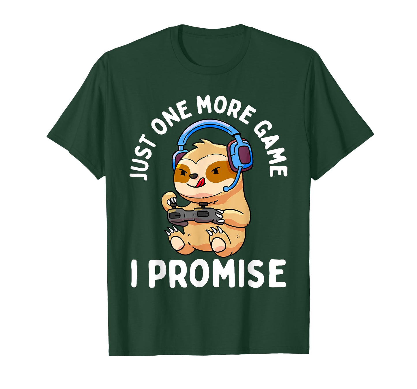 Gamer Sloth Gaming Lover Video Game Boys Girls Gift T-Shirt