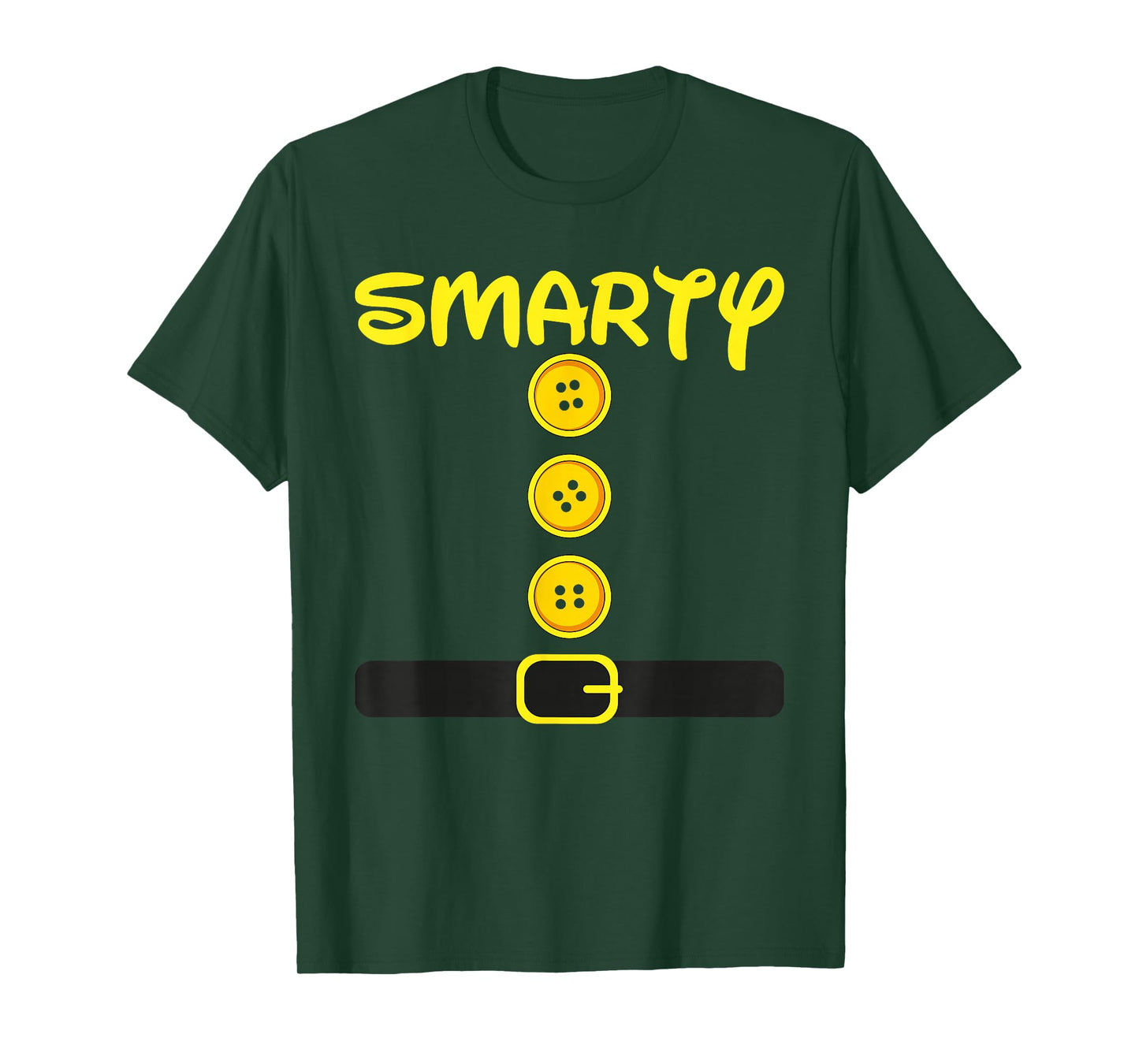 Smarty Dwarf Halloween Family Group Color Matching Costume T-Shirt