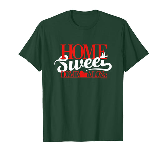 Home Alone Christmas Home Sweet Home Big Chest Logo T-Shirt