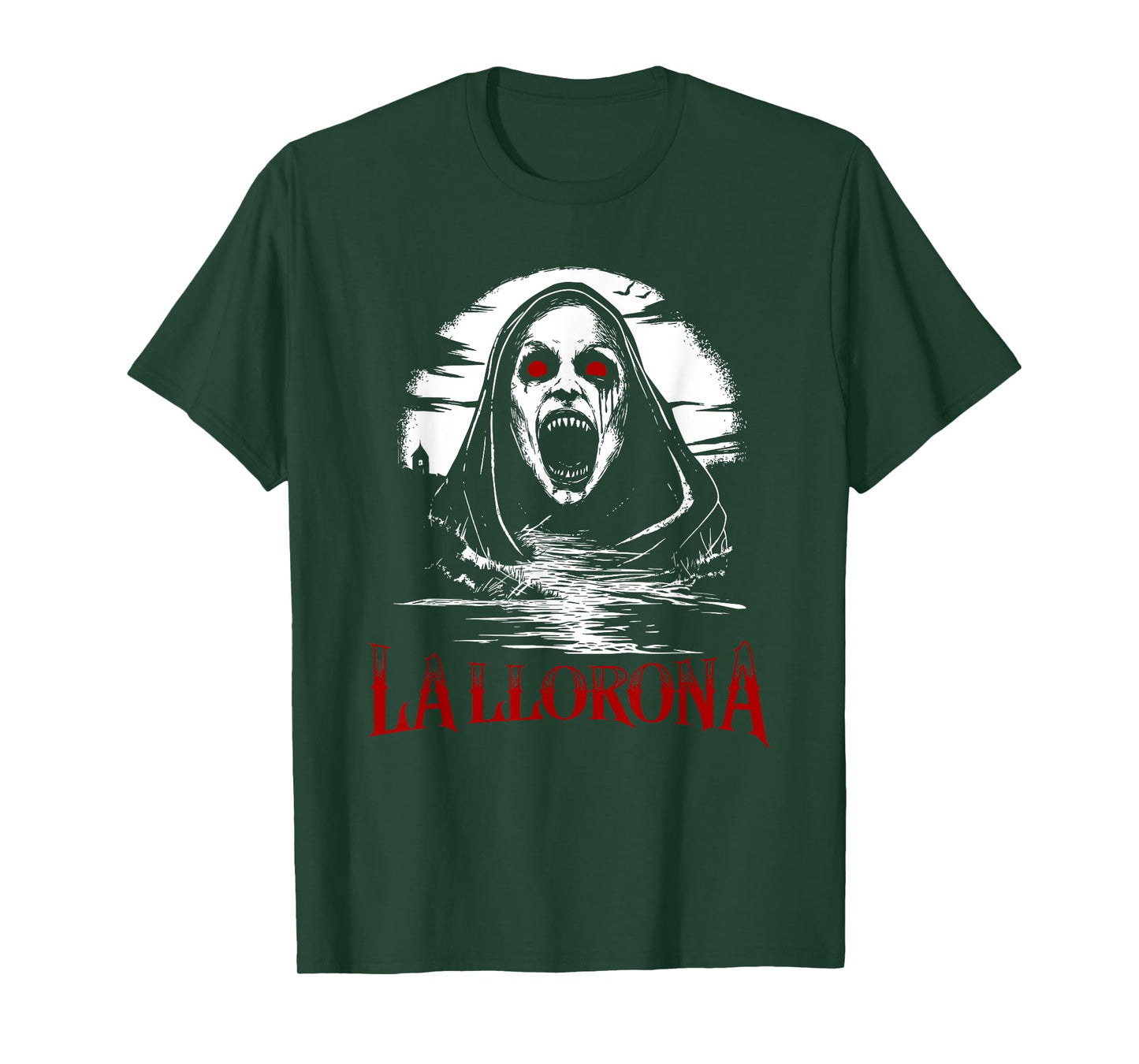 La Llorona Latina American Folk Legend Spooky Creepy Gothic T-Shirt