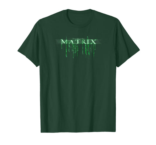 The Matrix Classic Code Logo T-Shirt