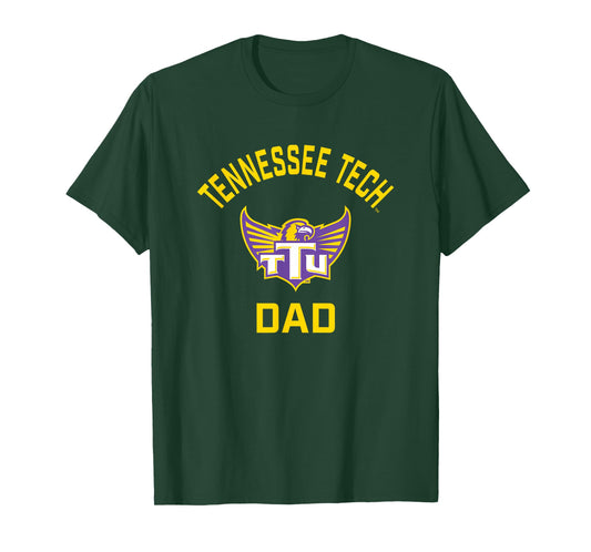 Tennessee Tech Golden Eagles Arched Dad T-Shirt