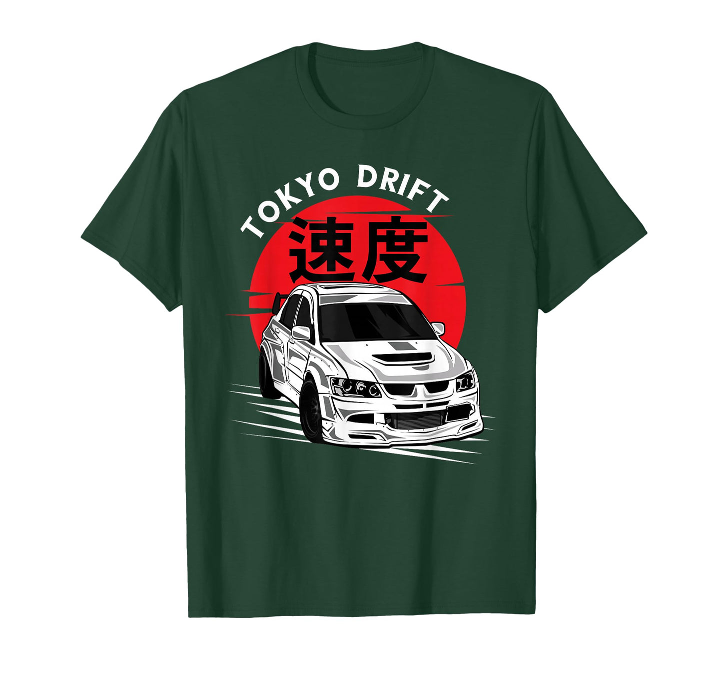 JDM Tokyo Japan Drift Race Car Tuning Retro Vintage Graphic T-Shirt