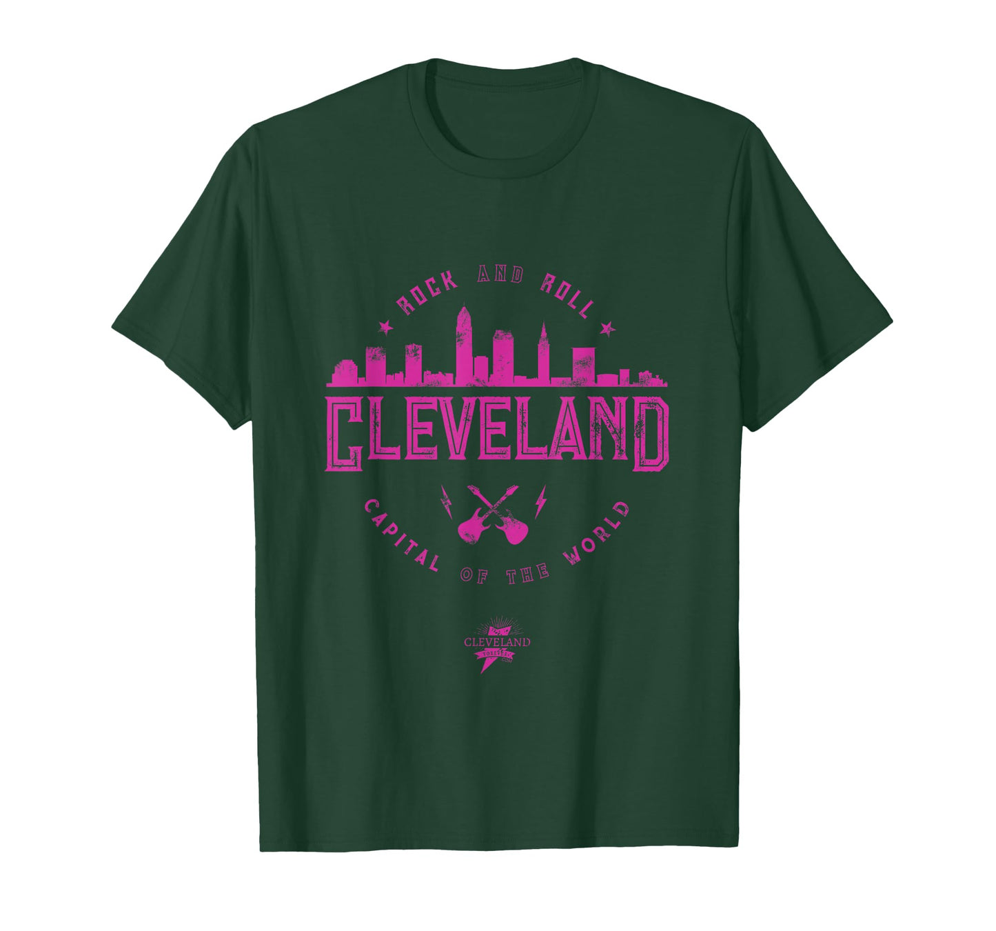 Cleveland Shirt with Skyline and Rock and Roll T-Shirt