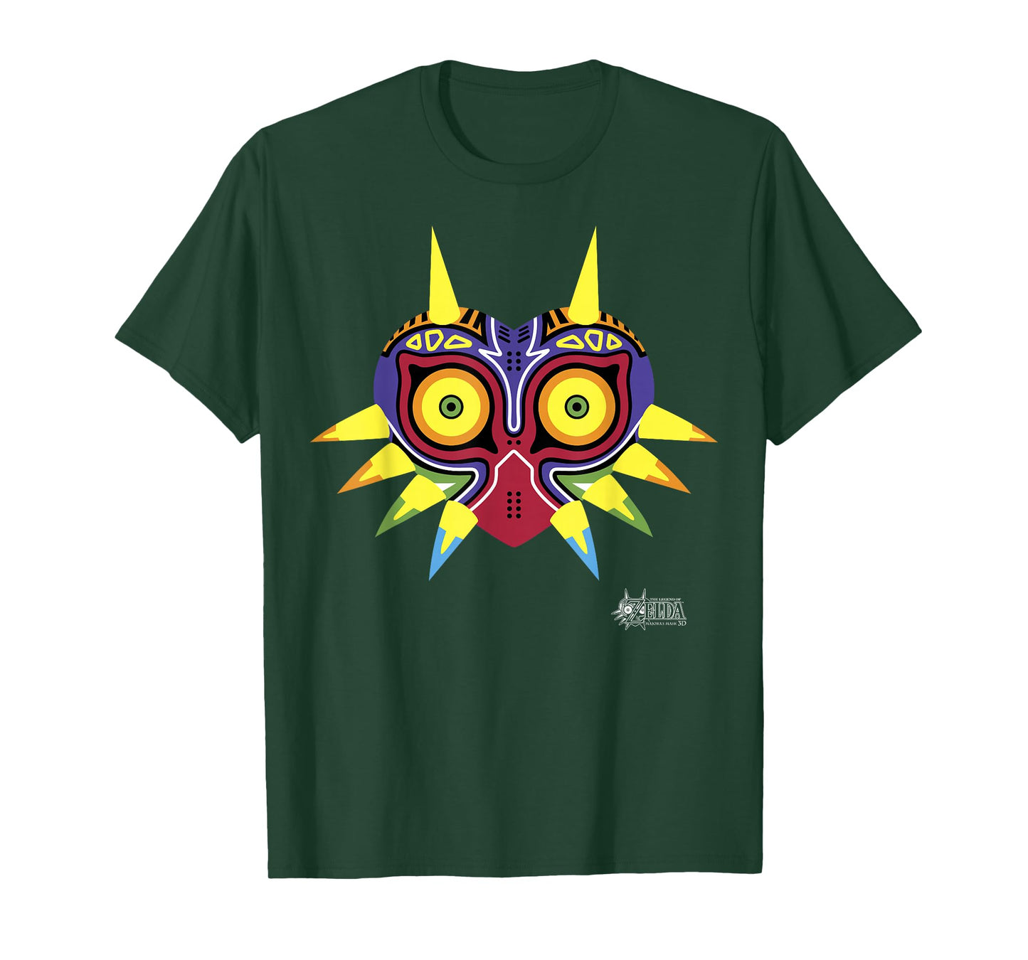 Legend Of Zelda Majoras Mask Portrait Logo T-Shirt