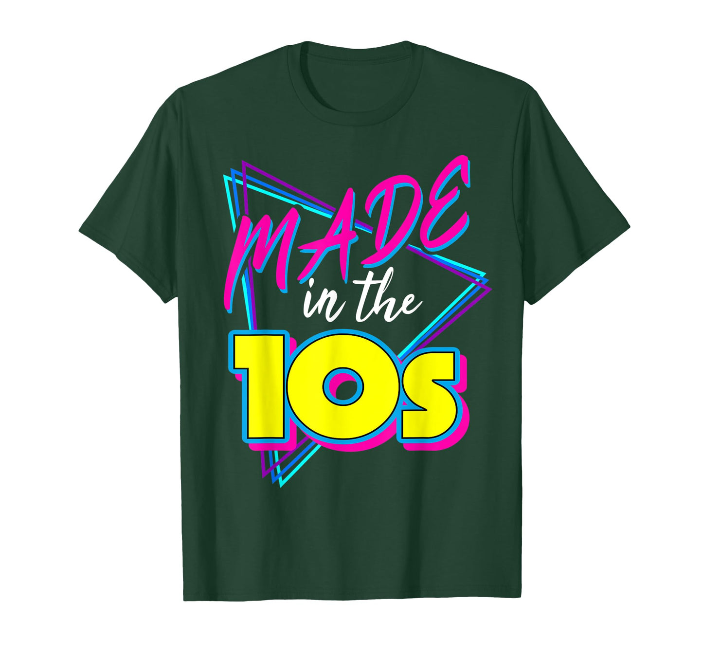 Made In The 10s Retro Vintage Born 2010's Birthday Costume T-Shirt