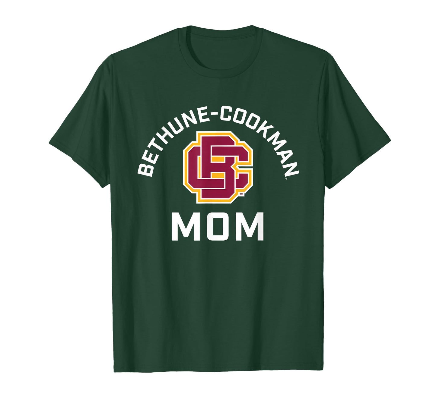 Bethune-Cookman University Wildcats Arched Mom T-Shirt
