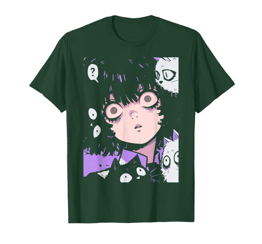 Horror Anime Manga Neko | Japan Japanese Creepy Kawaii Goth T-Shirt