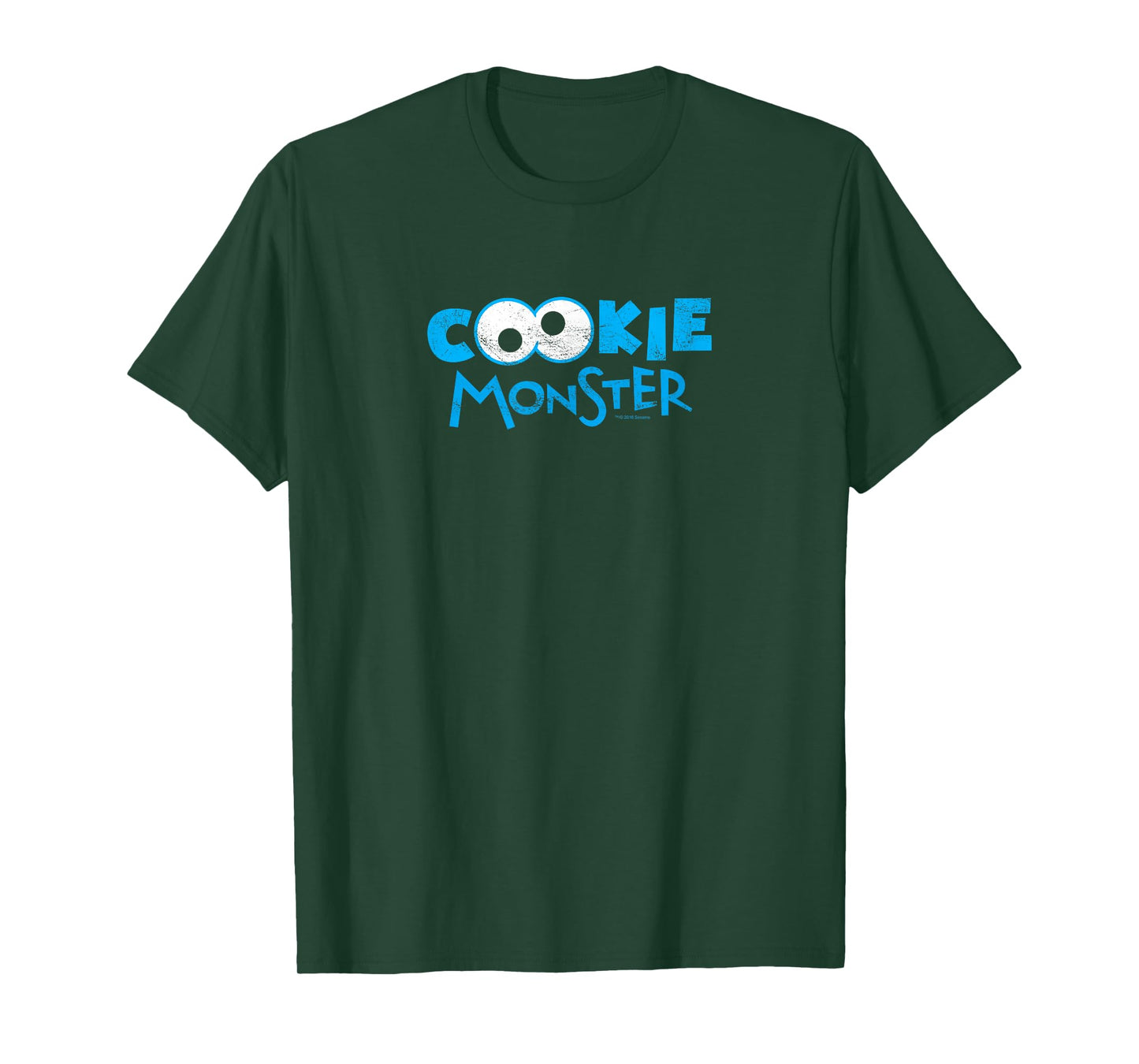 Sesame Street Cookie Monster Eyes Halloween Costume T-Shirt