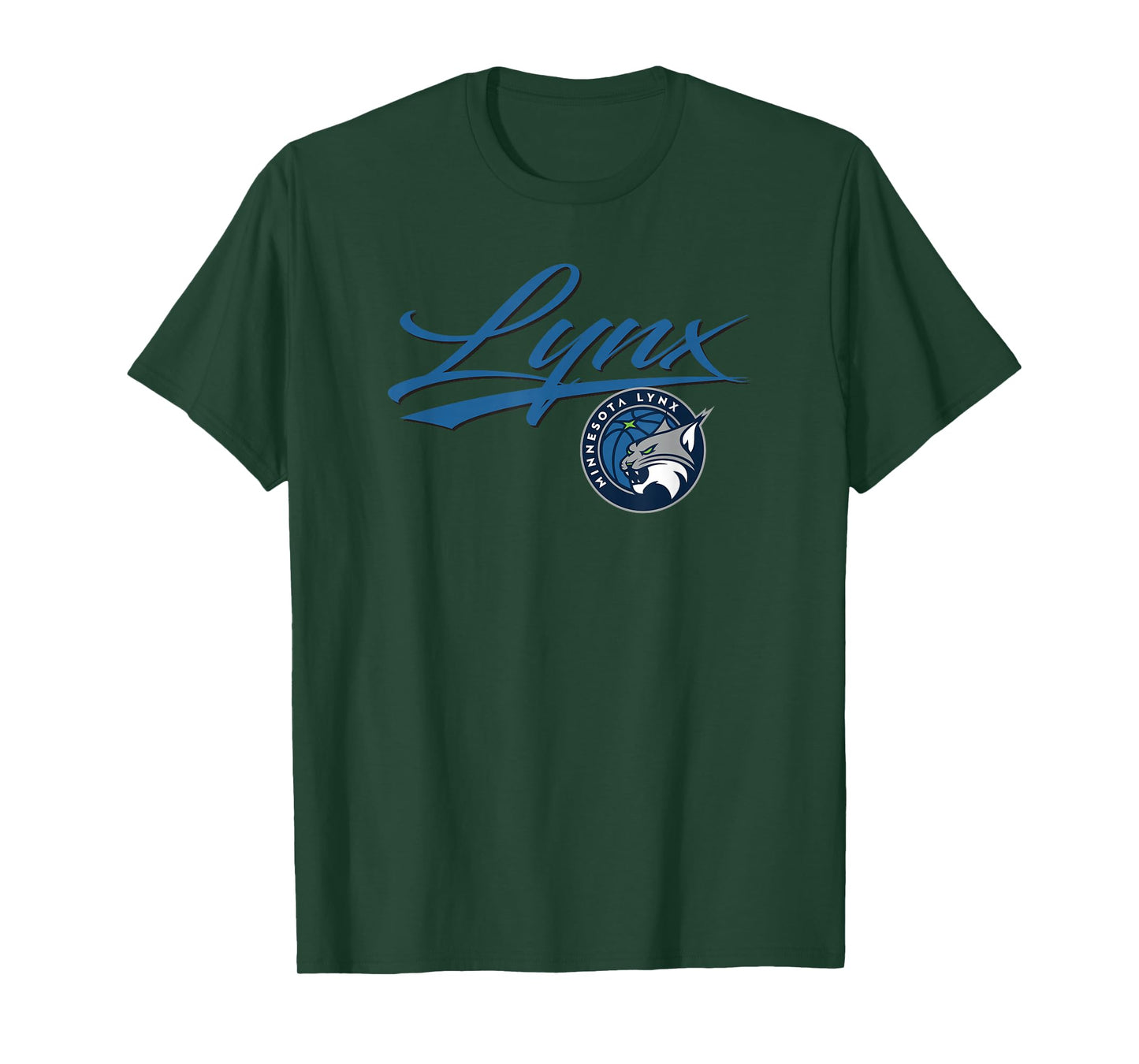 WNBA Minnesota Lynx Officially Licensed T-Shirt, Small, Black