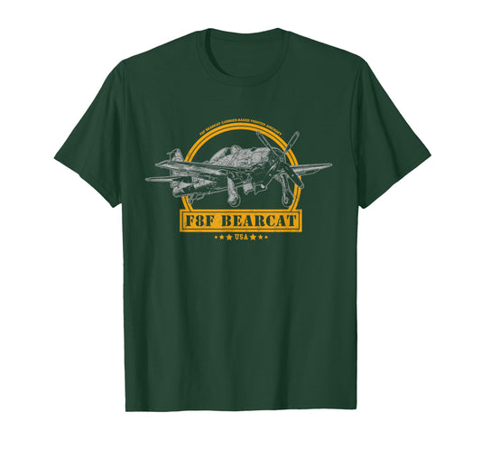 F8F Bearcat Fighter Aircraft T-Shirt