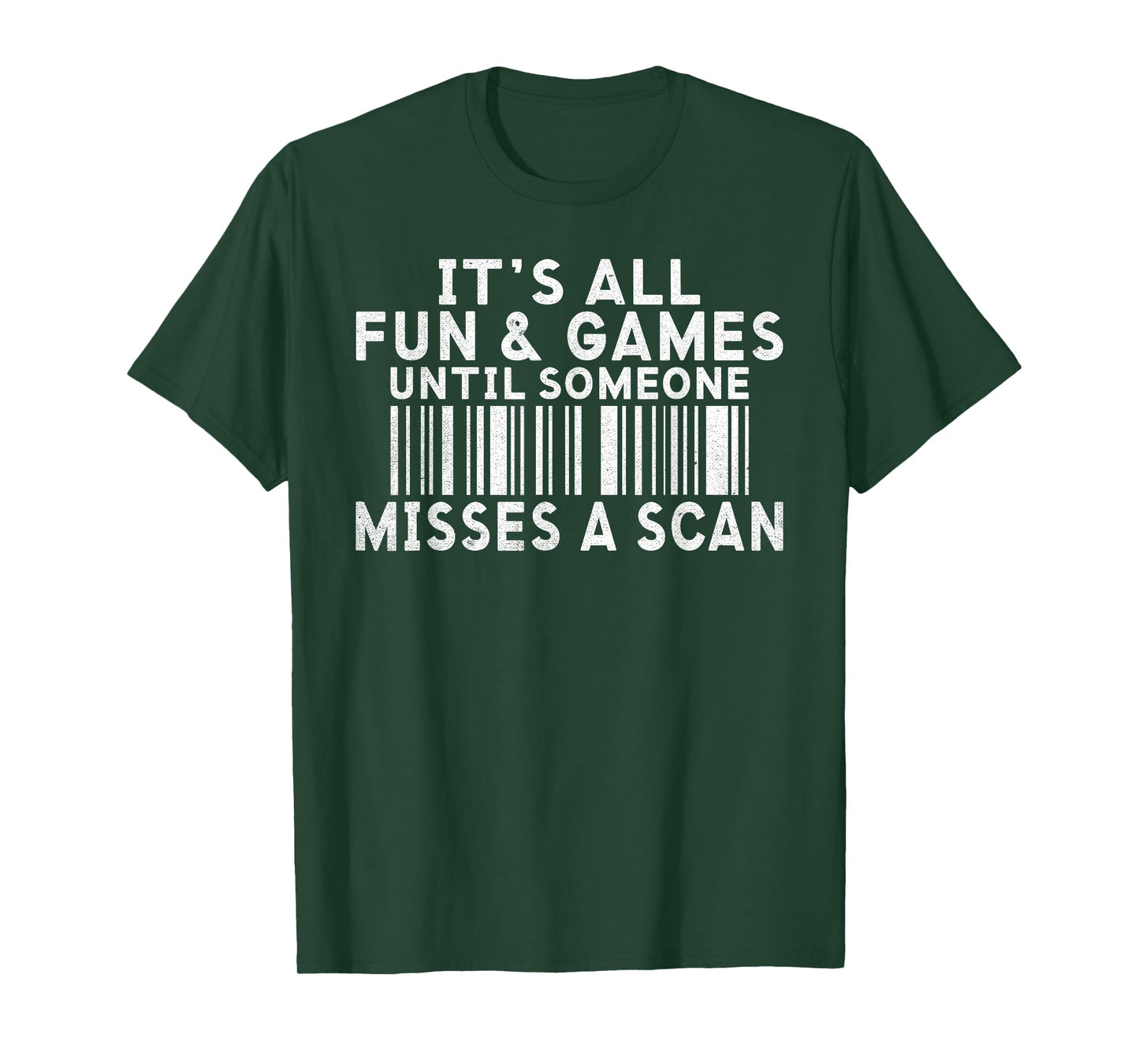 Its all Fun and Games until someone misses a Scan Postal T-Shirt