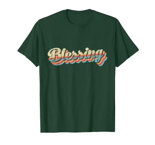Vintage Blessing in Disguise Funny Halloween Costume Idea T-Shirt