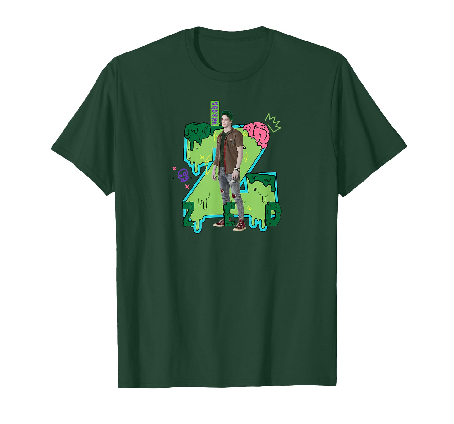 Zombies 2 - Zed Slime Z T-Shirt