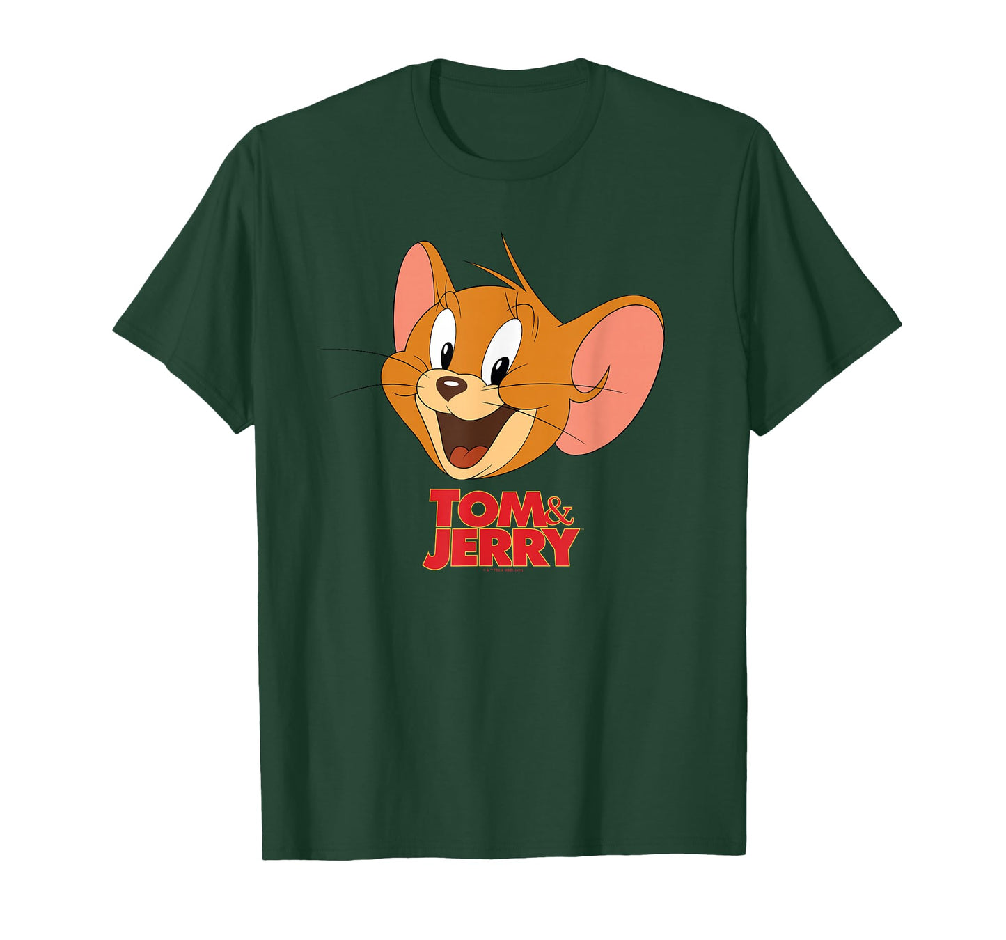 Tom & Jerry Movie Jerry Head T-Shirt Small