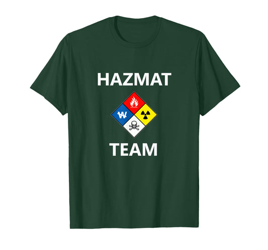 Hazmat Material Response Team Technician Emergency EMS EMT T-Shirt