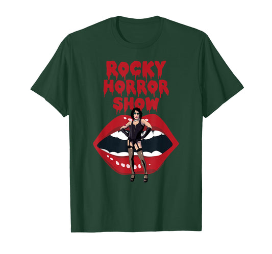Rocky Horror Show Dr Frank N Furter with Lips T-Shirt
