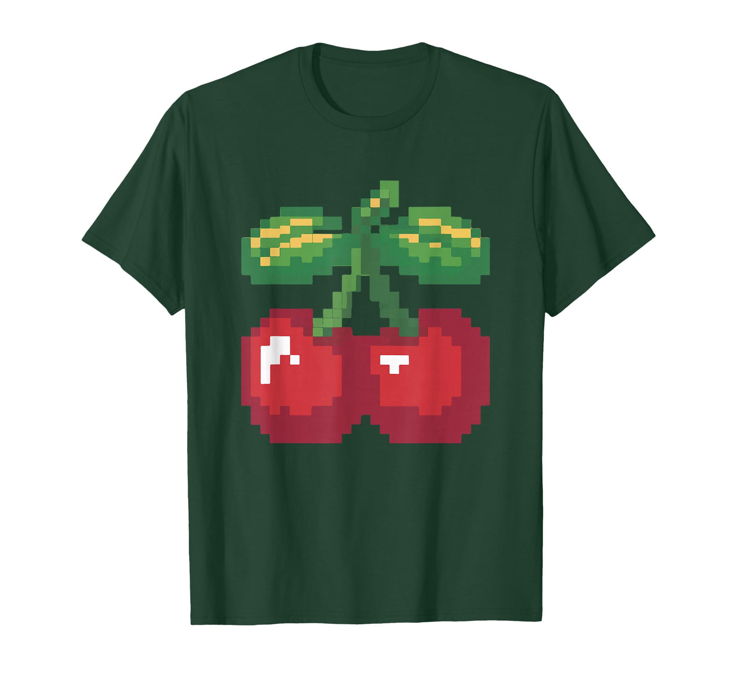 Pixel Cherries 80s Video Game Halloween Costume Easy Group T-Shirt