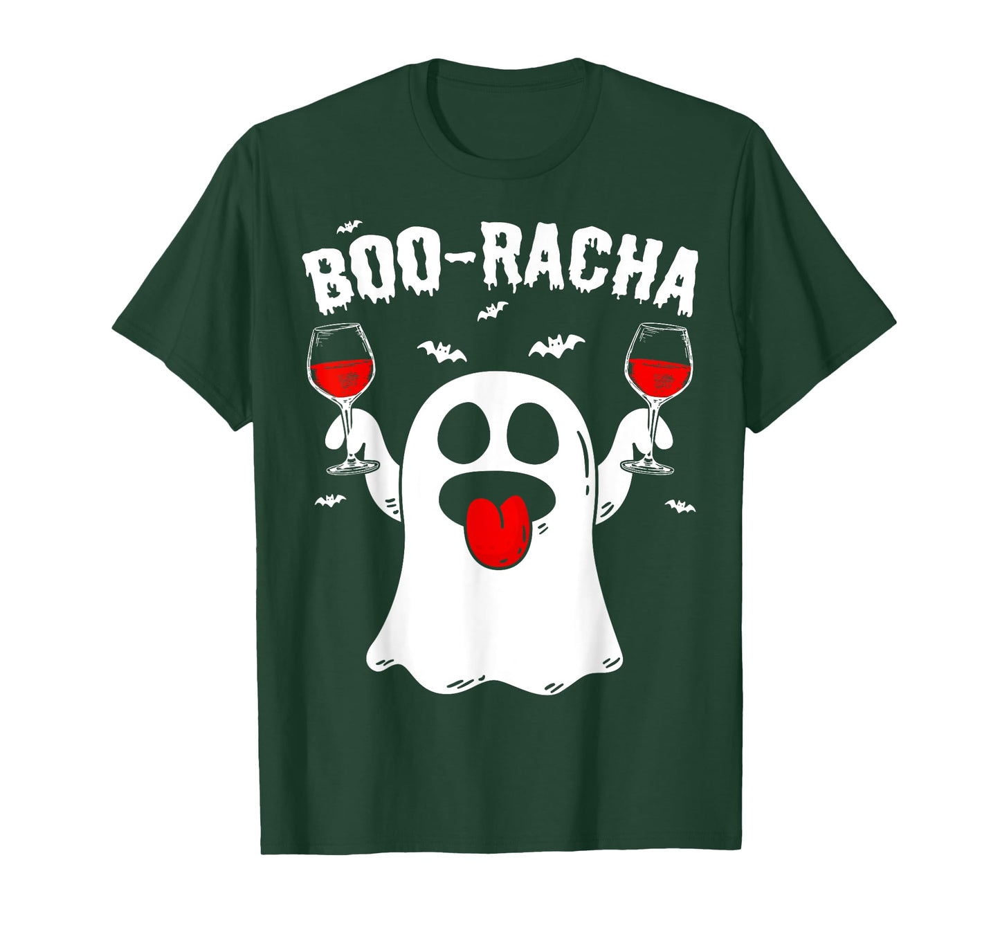 Boo-Racha Halloween Cute Ghost Boo Borracha Funny Men Women T-Shirt