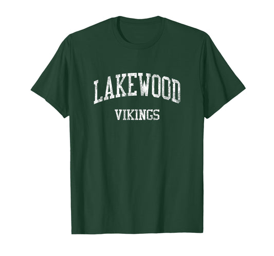 Lakewood High School HS Lake Odessa MI Vintage Sports T-Shirt