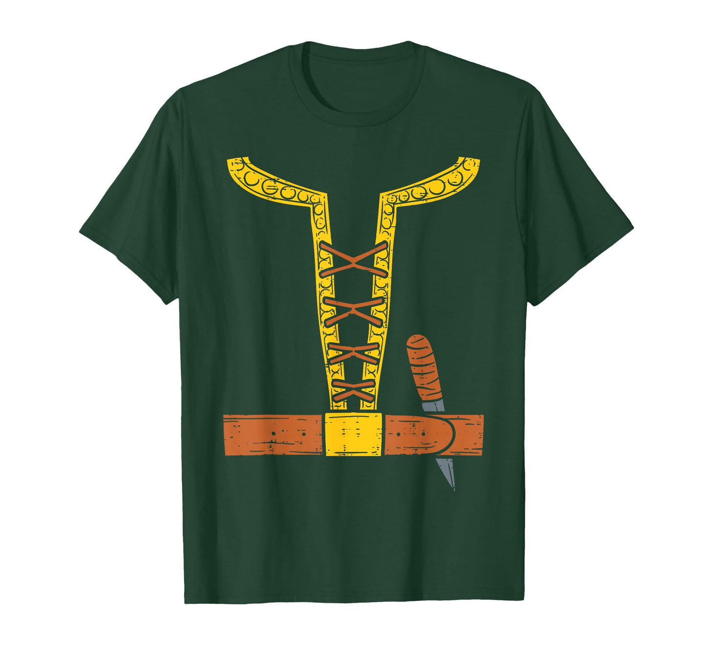 Viking Costume Easy Lazy Dane North Halloween Boys Men T-Shirt