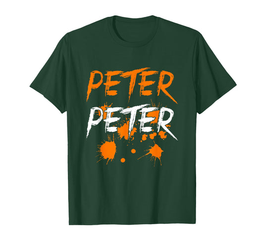 Peter Peter Pumpkin Eater Halloween Costume Couples Kids T-Shirt