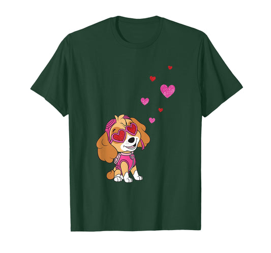 Paw Patrol Skye with Heart Eyes T-Shirt