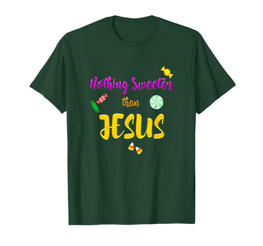 Jesus Trunk Or Treat Candy Christian Halloween T-Shirt
