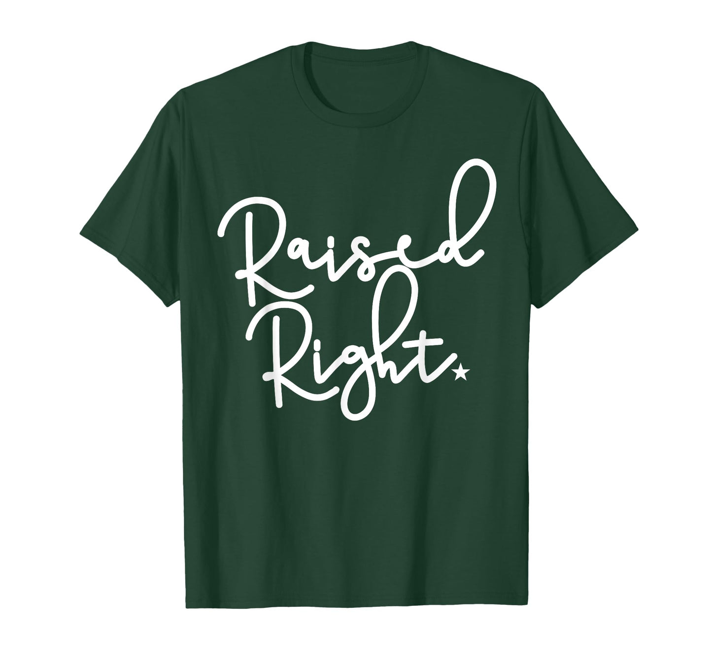 Raised Right Republican Conservative Republicans Gift T-Shirt