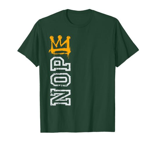 Retro No Kings Nope Protest Sign Shirt for Men Women T-Shirt