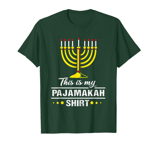 Chanukah Pajamas For Family Hanukkah Pajamakah T-Shirt