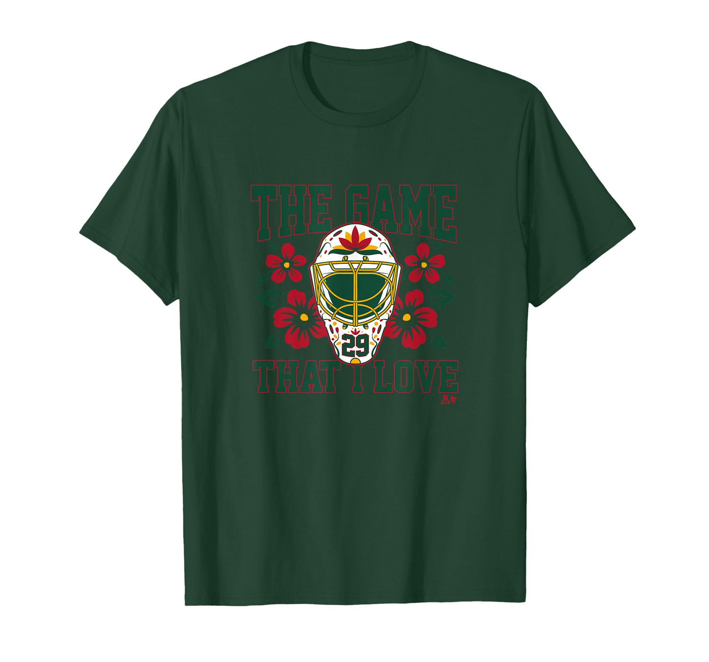 Marc-Andre Fleury - The Game That I Love - Minnesota Hockey T-Shirt