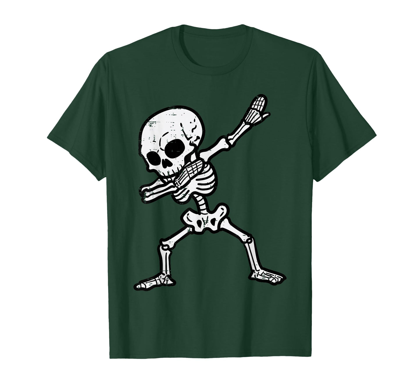Halloween Skeleton Dabbing Costume Boys Girls Kids Men Youth T-Shirt