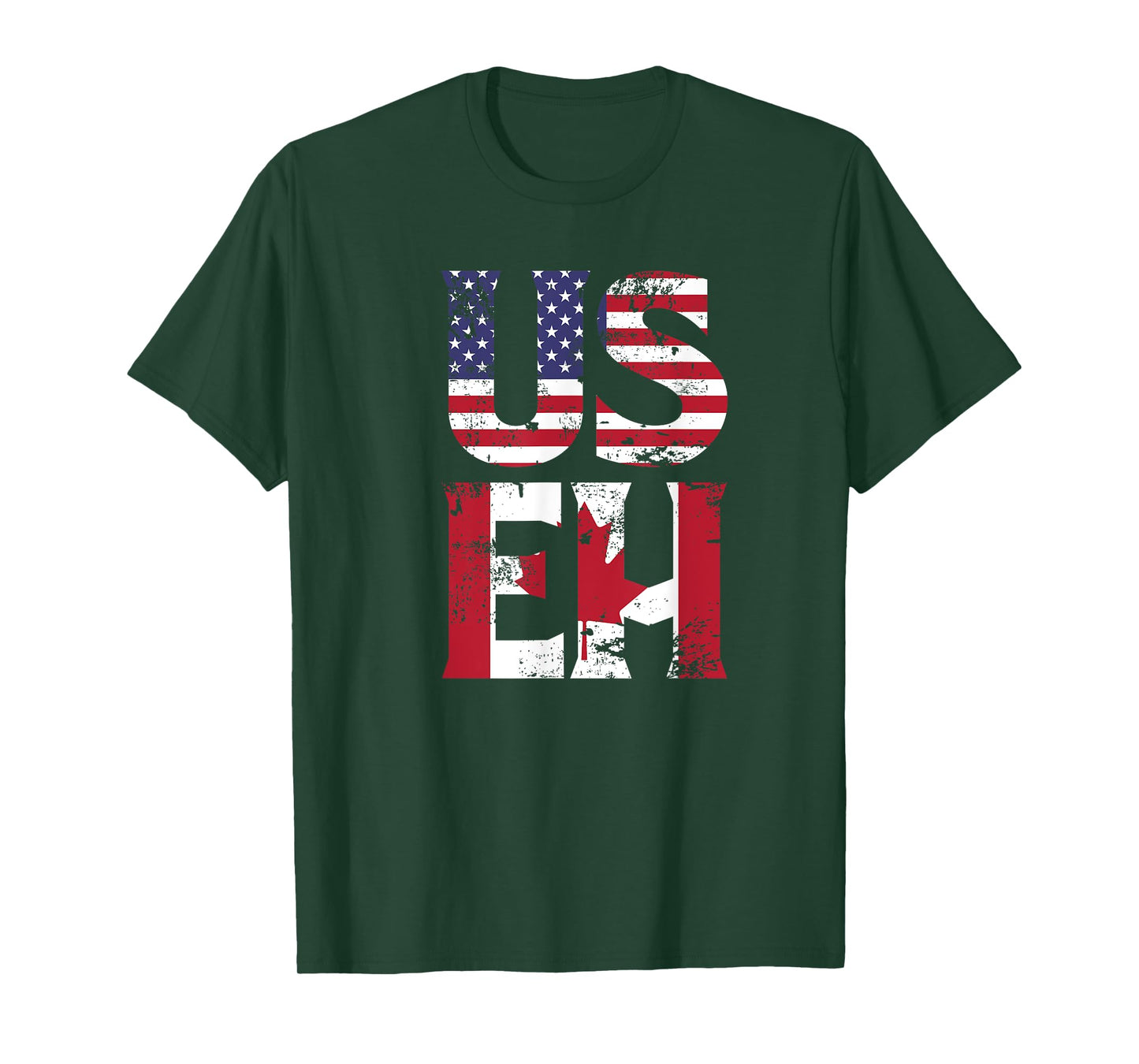 US EH American Canadian Funny Meme Quote T-Shirt