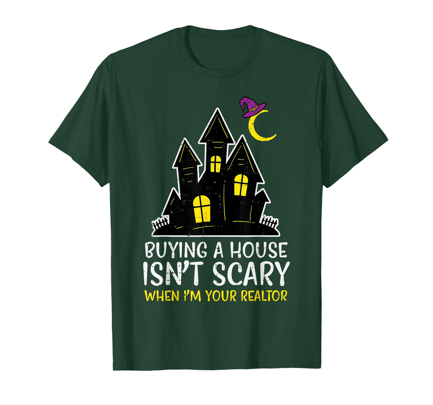 Halloween Realtor Buying House Isnt Scary Costume Women Men T-Shirt