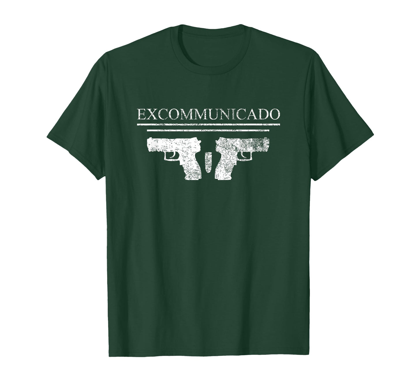 Excommunicado T-Shirt Novelty P30L Pistol Gun Gift T-Shirt Small