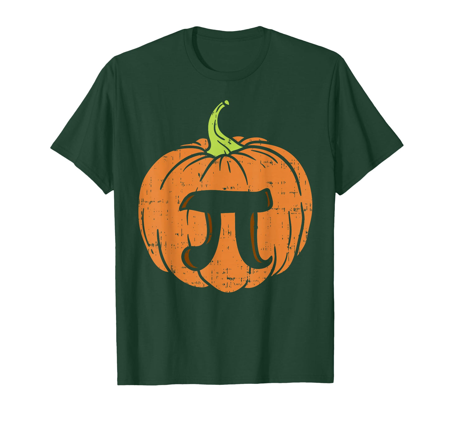 Pumpkin Pi Math Shirt Halloween Thanksgiving Pie Day Costume T-Shirt