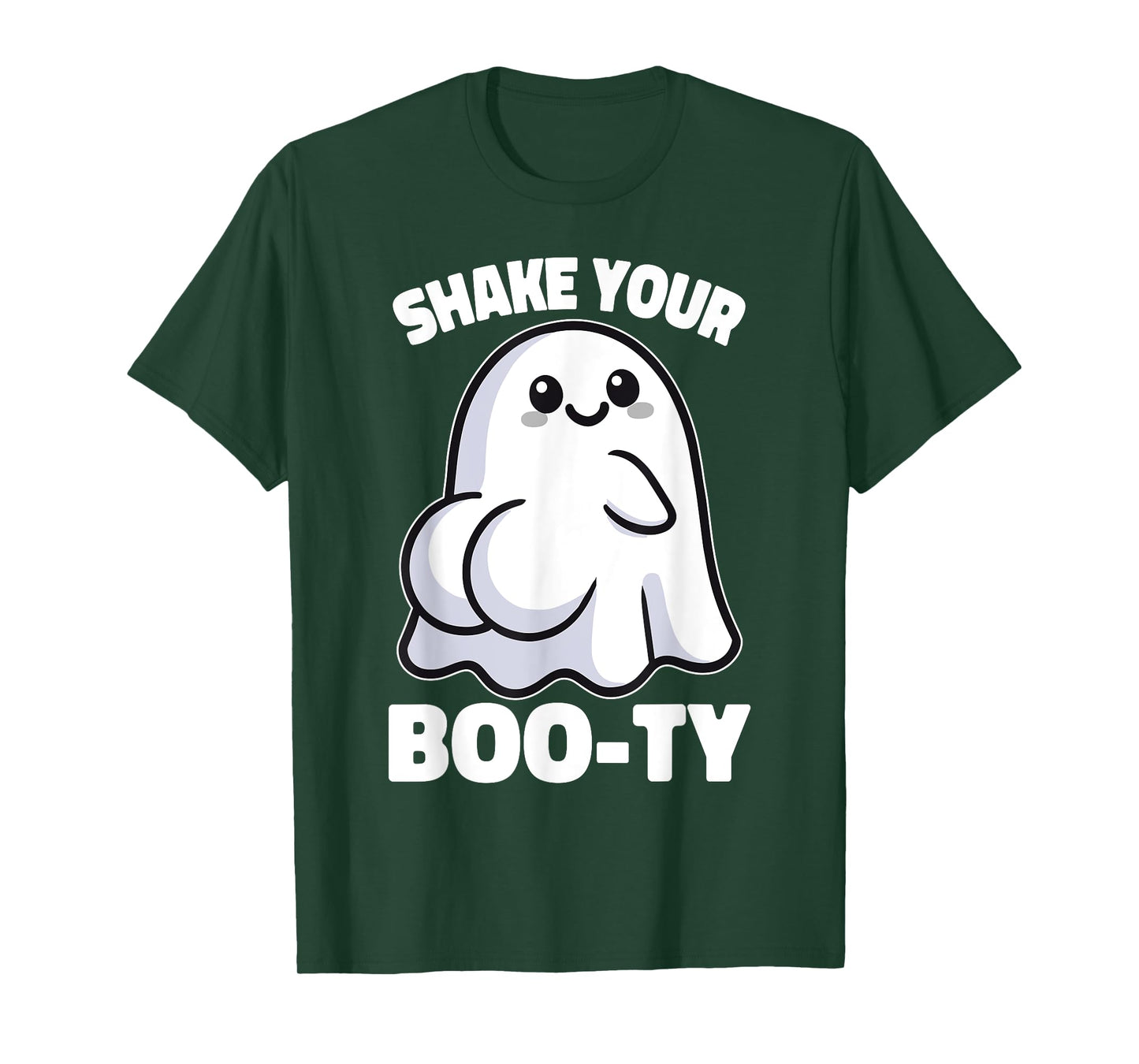 Shake Your Boo-Ty Halloween Fun Ghost T-Shirt
