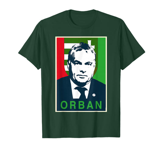 Viktor Orban - Prime Minister of Hungary - Iconic T-Shirt