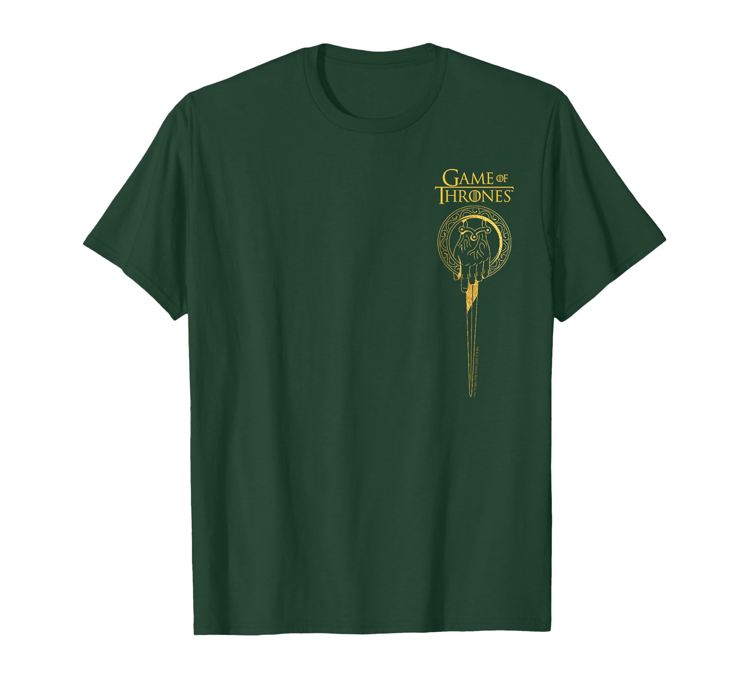 Game of Thrones Hand Crest Pocket Logo T-Shirt
