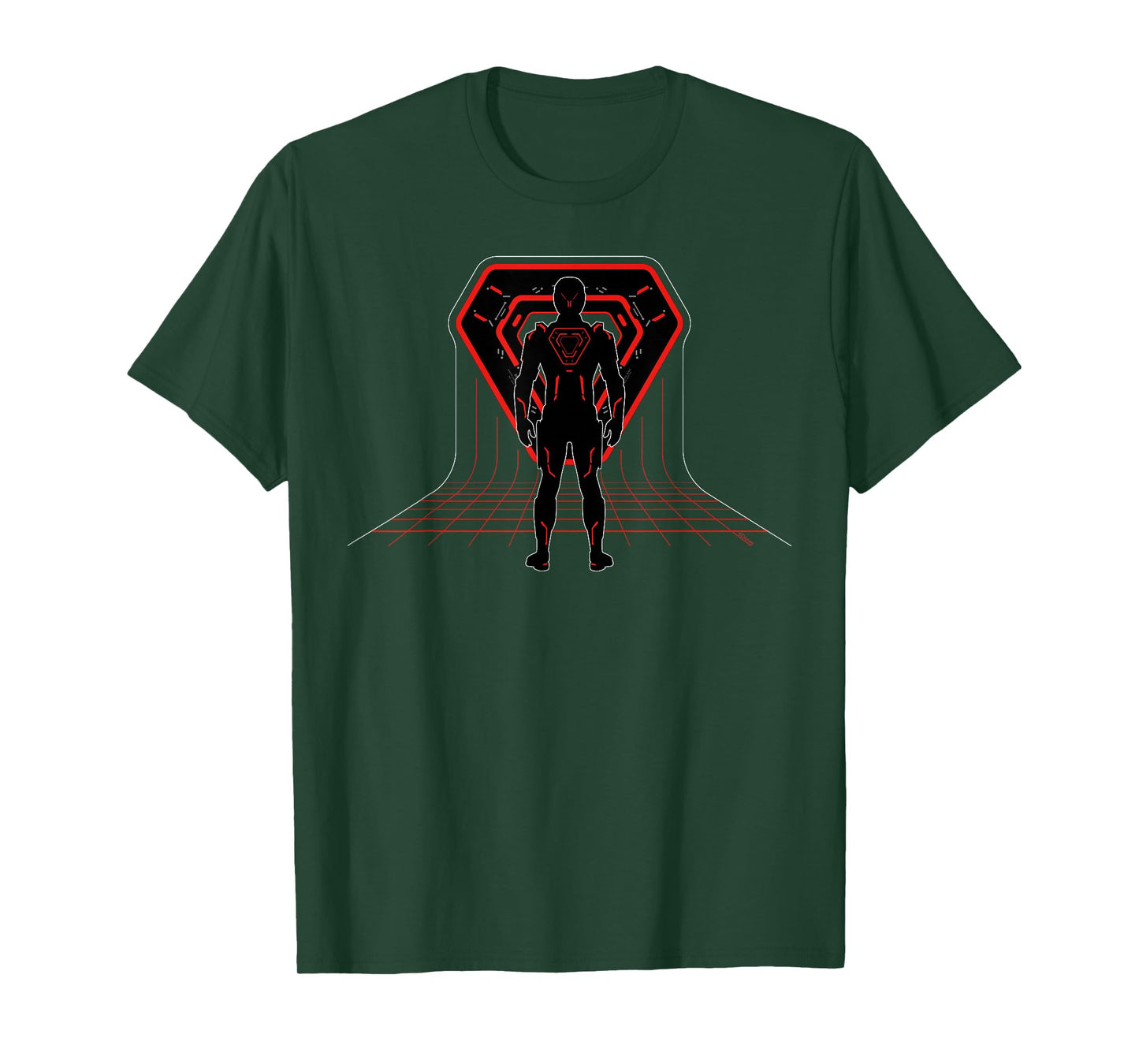 Disney TRON: Ares Identity Disc Grid Official Movie T-Shirt