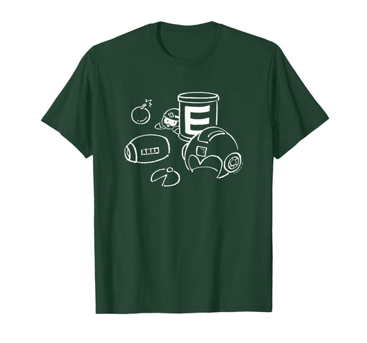 MEGA MAN Line Art (A) T-Shirt