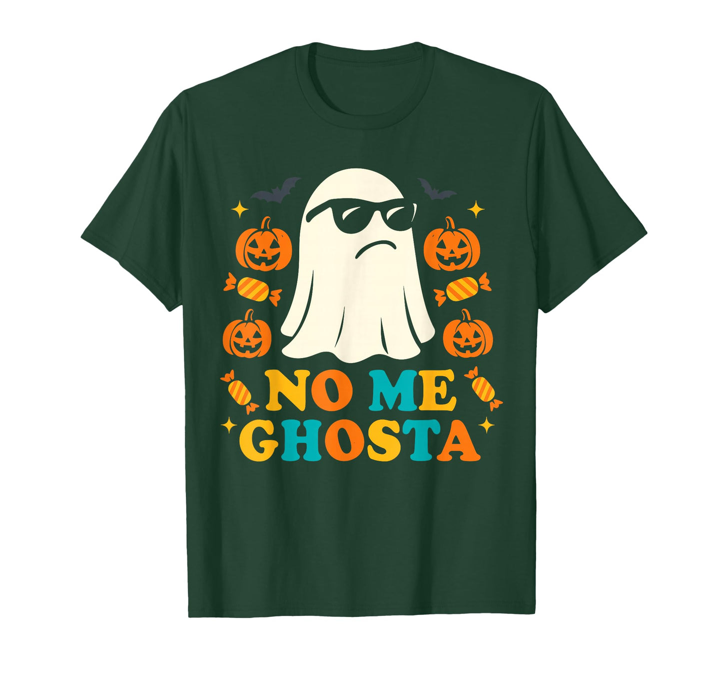 Funny Mexican Ghost Shirt, No Me Ghosta Mexicano Halloween T-Shirt