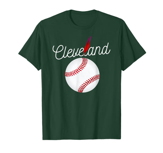 Cleveland Hometown Indian Tribe t-Shirt for Baseball Fans T-Shirt