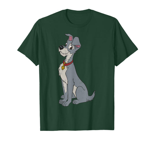Disney Lady and The Tramp Simple Portrait T-Shirt