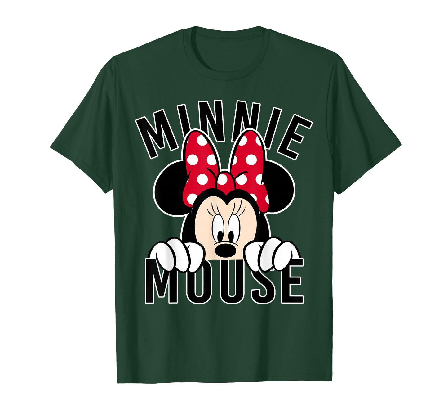 Disney - Minnie Rock the Dots Peeking Minnie T-Shirt
